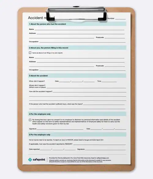 Get your interactive accident report template | Safepoint Lone Worker ...